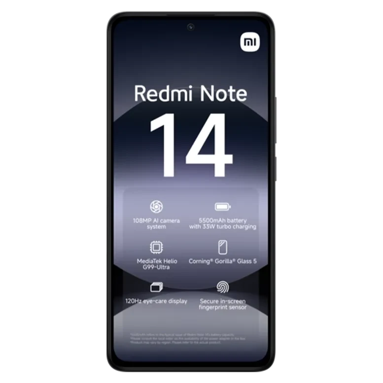 Xiaomi Redmi Note 14 8/256 GB Black 2