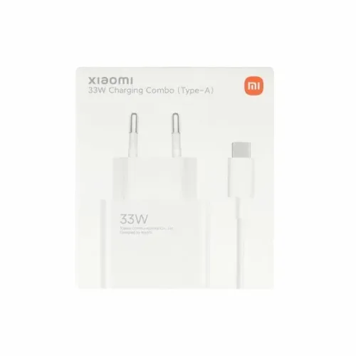 Xiaomi 33W Charging Combo (Type-A) + Cablu Type-C