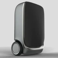 Bagaj inteligent Xiaomi Mi Smart Suitcase 90 20" Points Fun Puppy, Black 2