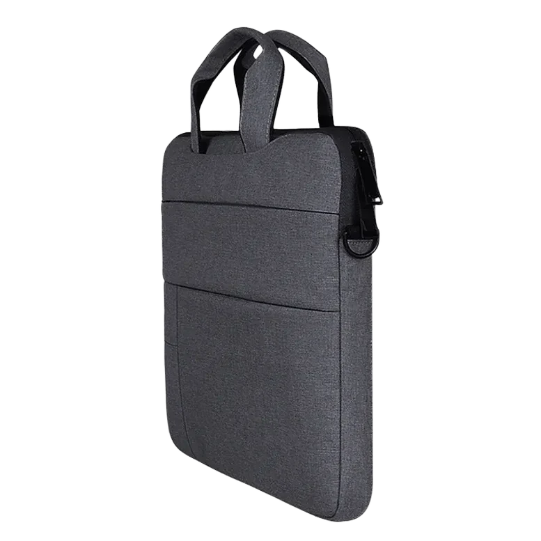 Geanta pentru Notebook 15.6 Velur Grey 2