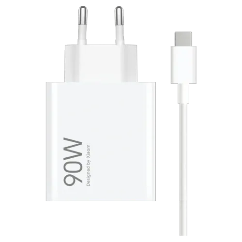 Зарядное устройство Xiaomi 90W HyperCharge Combo (Type-A) + Cablu Type-C
