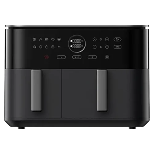 Аэрогриль Xiaomi Dual Zone Air Fryer 10L EU, Черный