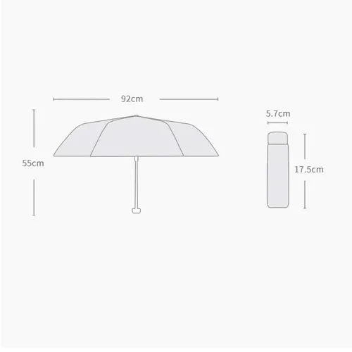 Umbrelă MiJia Automatic Umbrella Verde 3