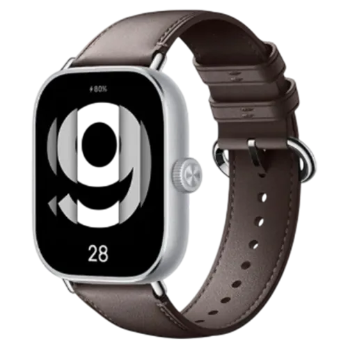 Ремешок Xiaomi Strap Leather Redmi Watch 4 / 5 /Band 8 Pro/9 Pro, Dark brown