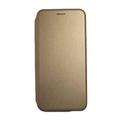 Flip case Smooth/plain leather for Xiaomi Redmi Note 10/10S/10 5G/10Pro Gold 2
