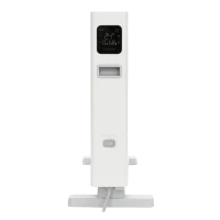 Convector Xiaomi Smartmi Heater 1S, 2200W, White 5