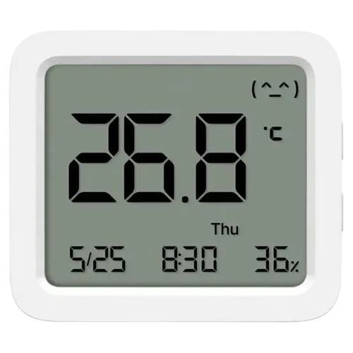 Датчик температуры и влажности Xiaomi Mi Temperature and Humidity Monitor 3, White
