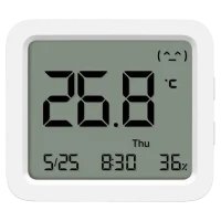 Senzor de temperatură și umiditate Xiaomi Mi Temperature and Humidity Monitor 3, White