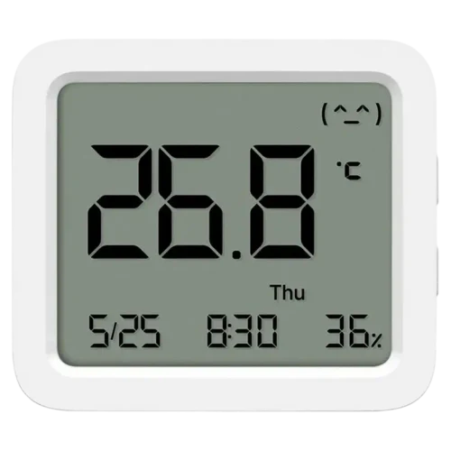 Senzor de temperatură și umiditate Xiaomi Mi Temperature and Humidity Monitor 3, White