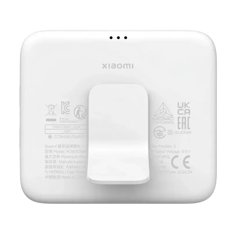 Senzor de temperatură și umiditate Xiaomi Mi Temperature and Humidity Monitor 3, White 4