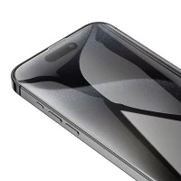Защитное стекло HOCO 9D Large Arc пылезащитное для iPhone 16 Pro (A34) 2