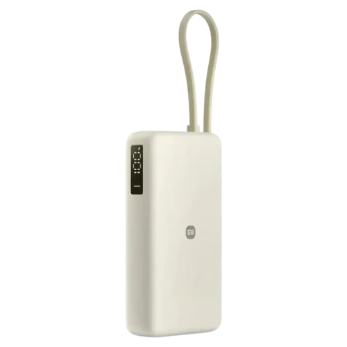 Портативное зарядное устройство Xiaomi 67W Power Bank (Integrated Cable), Tan