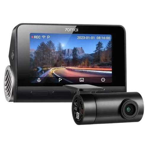 Cameră Auto 70mai A810S-2 + Cameră Spate RC24, Negru