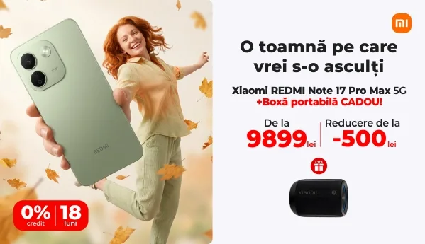 Autumn SALE - REDMI Note 17 Pro Max 5G + CADOU