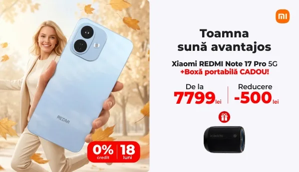 Autumn SALE - Redmi Note 17 Pro 5G + CADOU