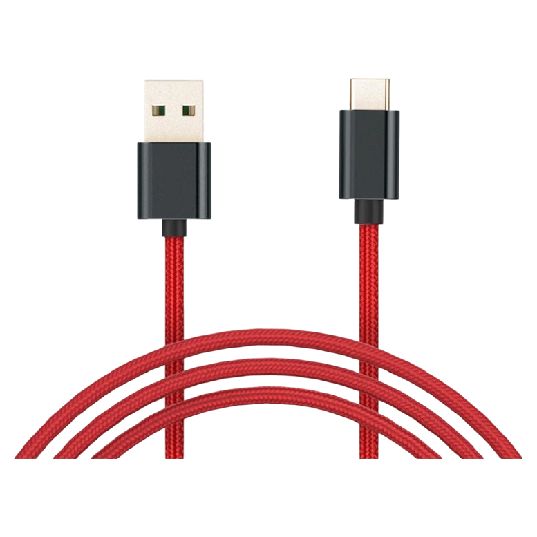 USB Кабель Xiaomi Mi Braided USB Type-C Cable 100cm, Red в Кишиневе ...