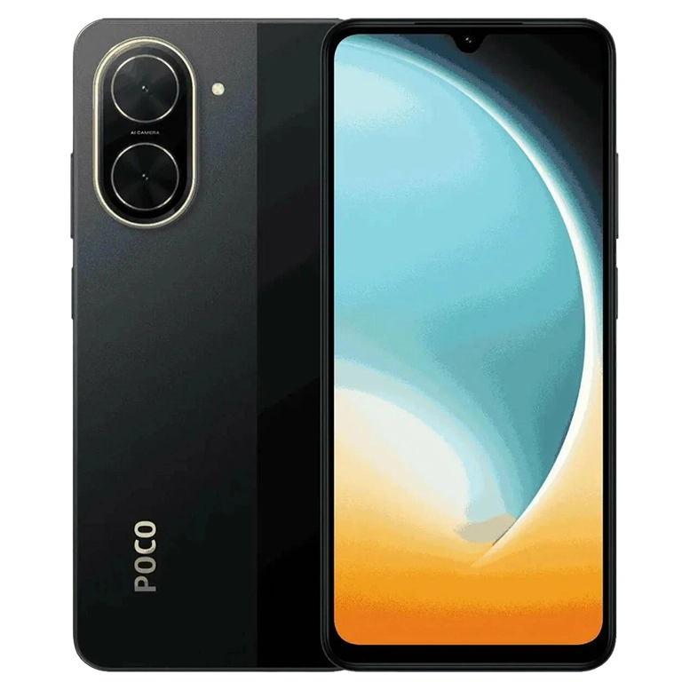 POCO C71 black 3-64GB SIMフリー Smartphone POCO C71 3/64 GB Black cumpara - Xiaomistore.md