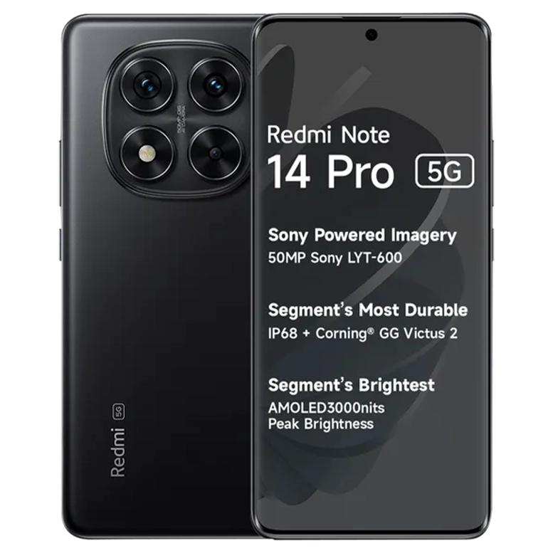 Smartphone Xiaomi Redmi Note 14 Pro 5G 8/256 GB Black cumpara