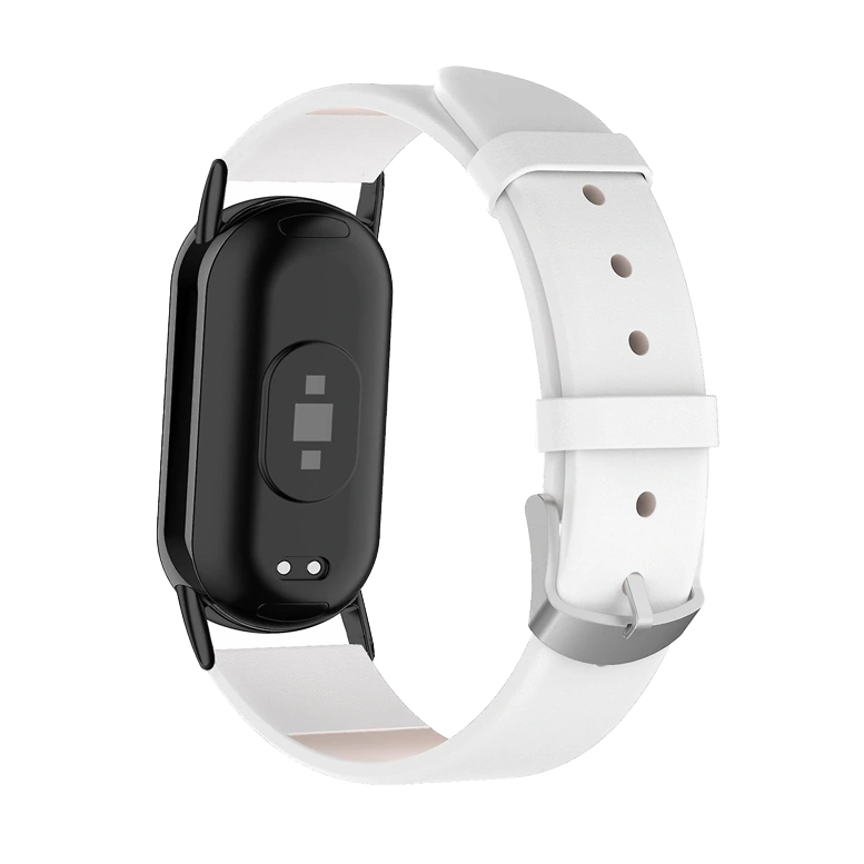 Cureluşă Xiaomi Strap Leather Smart Band 8/9 White в Кишиневе, Молдова ...