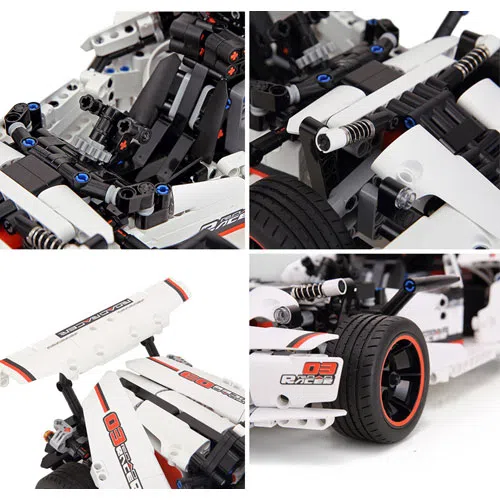 Constructor Automobil MITU Robot Builder Road Racing Car