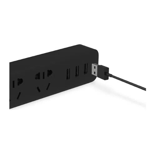 Удлинитель Mi Power Strip 3 USB Черный