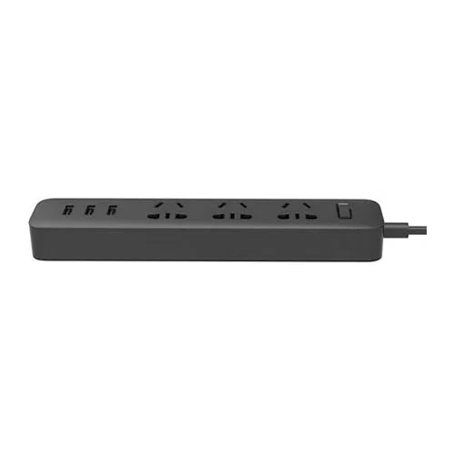 Удлинитель Mi Power Strip 3 USB Черный