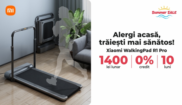 Xiaomi WalkingPad R1 Pro - 0% Credit | 10 luni