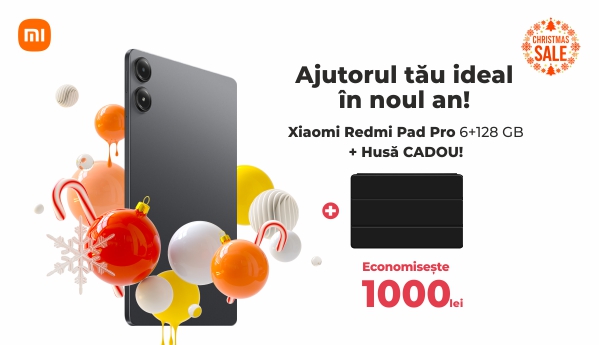 Christmas SALE - Redmi Pad Pro + CADOU!