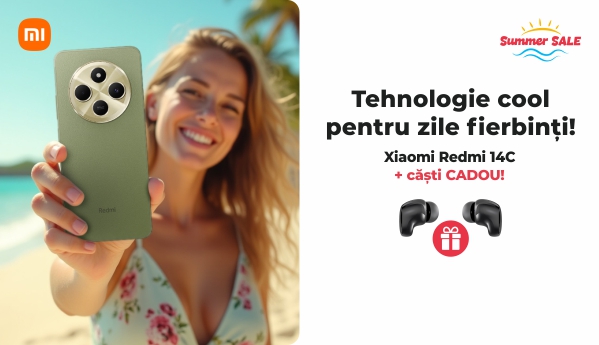Xiaomi RedMi 14C + CADOU! - Summer SALE