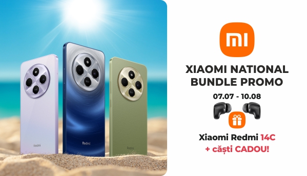 Xiaomi National Bundle Promo - Redmi 14C + CADOU!