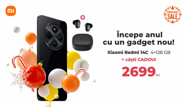 Christmas SALE - Redmi 14C + CADOU!