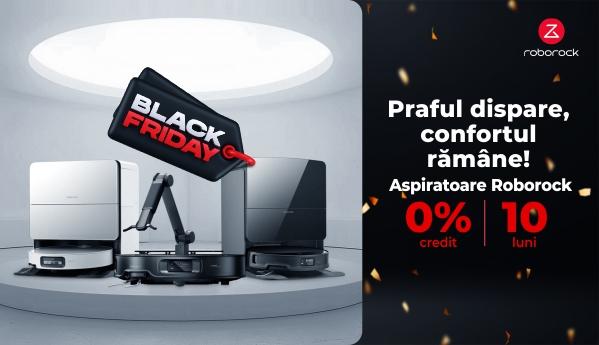 Black Friday - Aspiratoare Roborock