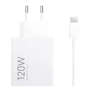 Зарядное устройство Xiaomi 120W HyperCharge Combo (Type-A) White