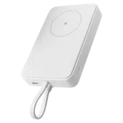 Портативный аккумулятор Xiaomi 10000 мАч Magnetic (Integrated Cable) White